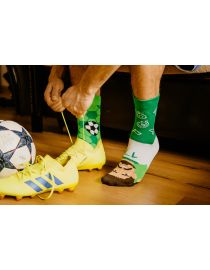 Lustige Fußballsocken