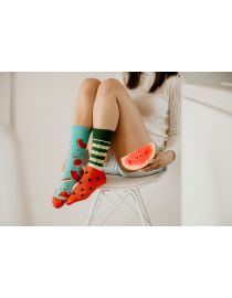 Glückliche Socken Melón