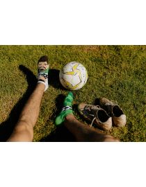 Lustige Fußballsocken - Knöchel