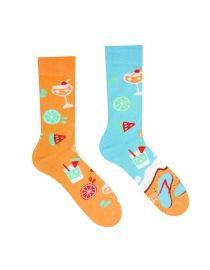 Fröhliche Socken Strand