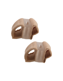 Hallux Valgus Korrektor mit Finger- und Daumenmanschette - Textil 2Stk