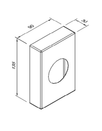 Hygienebeutelspender aus Edelstahl