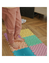 Massagematte Puzzle Mix Pastell 6 Elemente