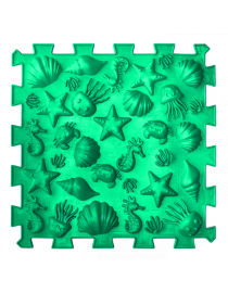 Sensorisch-motorischer Massageteppich Puzzle „Mega Mix“ 16 Elemente