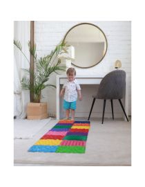 Sensorisch-motorischer Massageteppich Puzzle „Mega Mix“ 16 Elemente