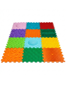 Ortek Mega Mix Puzzle Massagematte, 12-teilig
