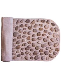 Massagematte mit Naturkieseln, 110 x 40 cm