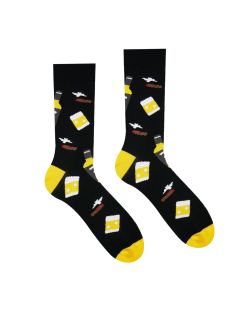 Glückliche Whiskey-Socken