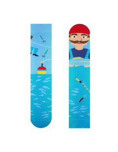 Glückliche Socken Fischer
