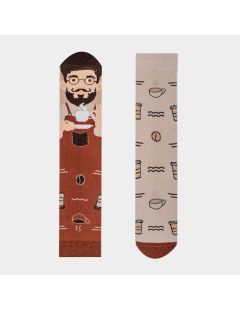 Glückliche Socken Kávoľúbič