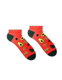 Fröhliche Avocado-Socken – Knöchel