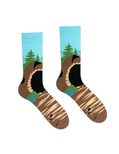 Fröhliche Sockenhöhle