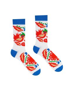 Glückliche Socken Hahn