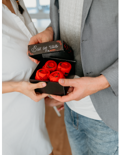 Geschenkbox mit Socken - Paradoo Box of Roses (2 Paar)