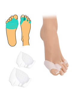 Metapad-Bandage mit Korrektoren und Fingerschutz