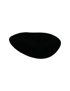 Silikon-Metapad mit Fingerauflage - schwarz