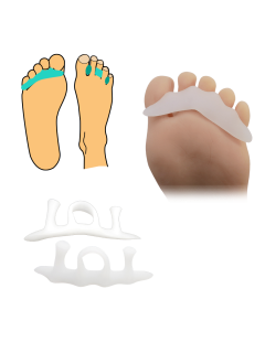 Zehentrenner mit Zehenstütze und Manschette