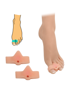 Hallux Valgus Korrektor mit Finger- und Daumenmanschette - Körper