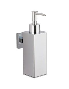 Sydney Chrome Wandseifenspender (quadratisch)