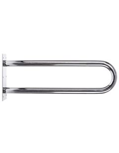 Fester, gebogener Handlauf für Behinderte, 500 mm, matt, Edelstahl