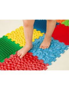 Massage-Orthopädiematte Puzzle „Mix“ 10 Elemente