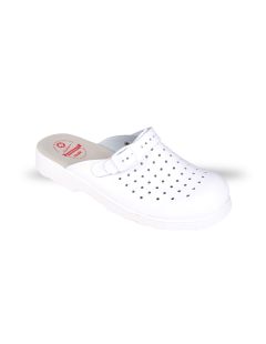 Herrenschuhe - weiße Clogs Anatomico SM4