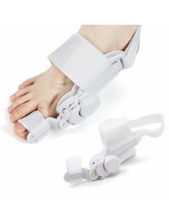 Verstellbare Hallux-valgus-Schiene mit Gelpolsterung