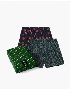 Herrenboxershorts in Geschenkverpackung – 2 Stück