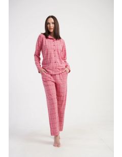 Damenpyjama mit Knopfleiste