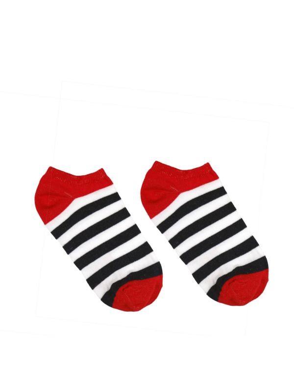 Fröhliche Matrosensocken - Knöchel