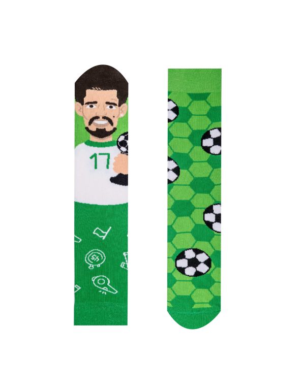 Lustige Fußballsocken