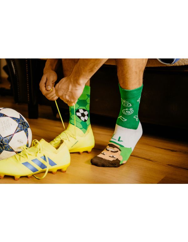 Lustige Fußballsocken