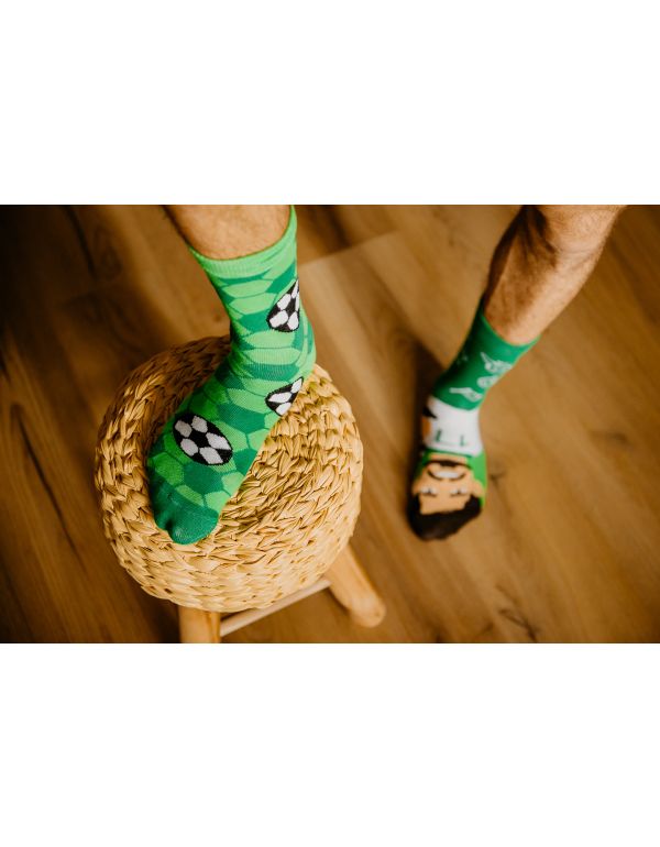 Lustige Fußballsocken