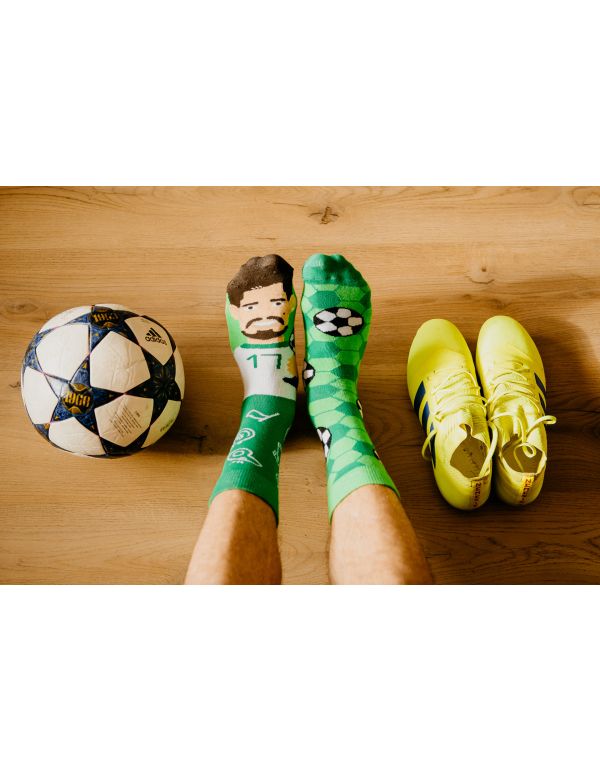 Lustige Fußballsocken