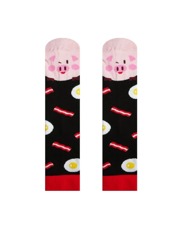 Glückliche Socken Ferkel