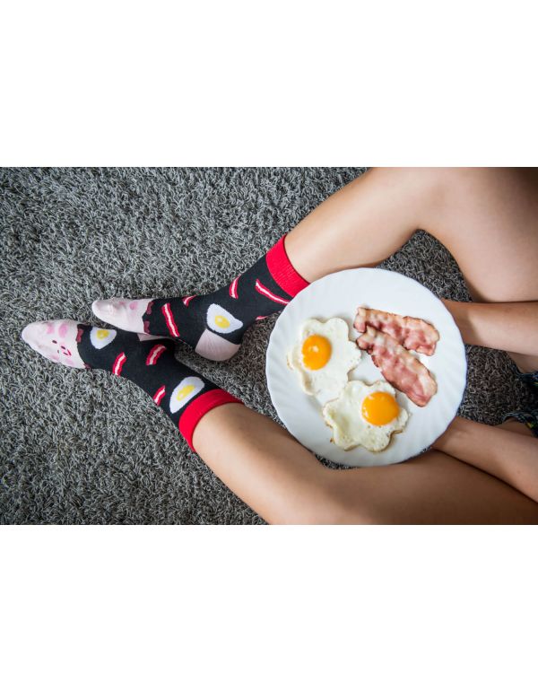 Glückliche Socken Ferkel