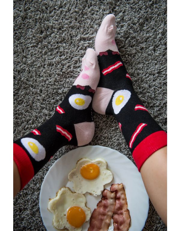 Glückliche Socken Ferkel