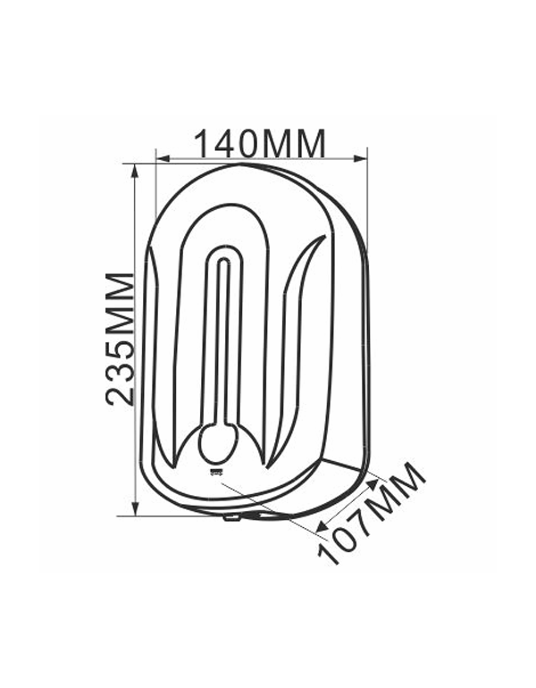 Automatischer Spender für Flüssigseife und Desinfektionsmittel 1,1 l POP