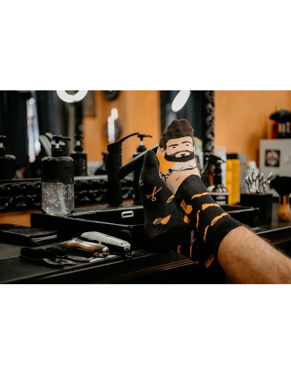 Happy Barber Socken