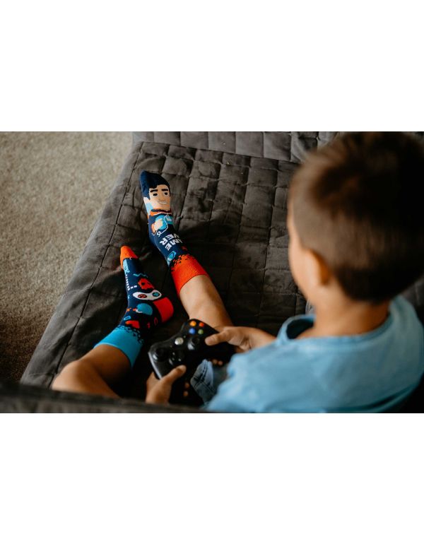 Glückliche Socken Gamer - Kinder