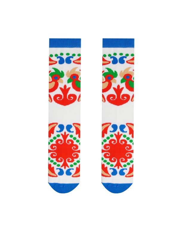 Glückliche Socken Hahn