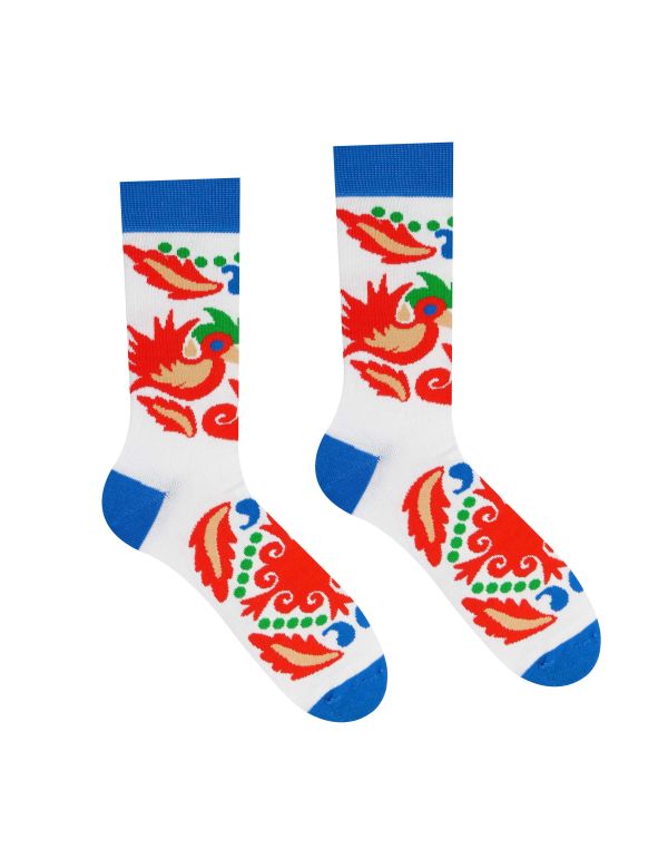 Glückliche Socken Hahn