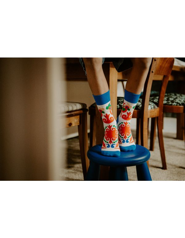 Lustige Hahnensocken – Kinder