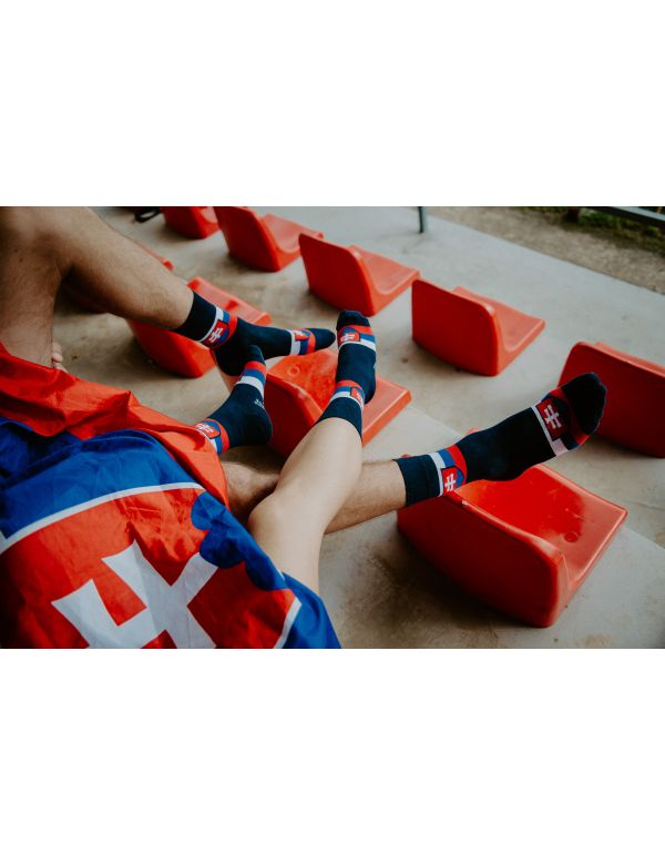 Glückliche Socken Slowakei