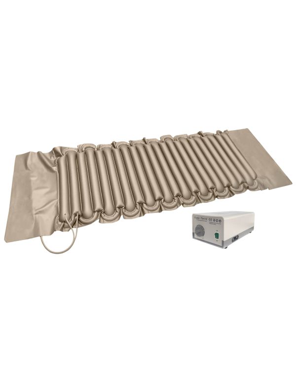 Anti-Dekubitus-Matratze mit Wechseldruck und Pumpe