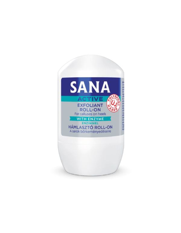 Sana Active Roll-on Enzym-Fußpeeling 50 ml