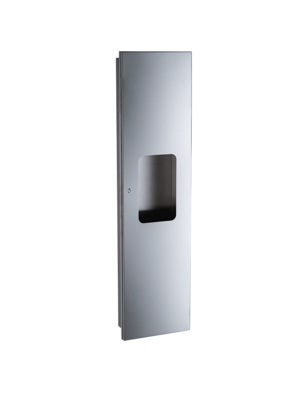 Faneco HIT Einbauset; ZZ Papierhandtuchspender 400 Blatt + versteckter Korb 20 l