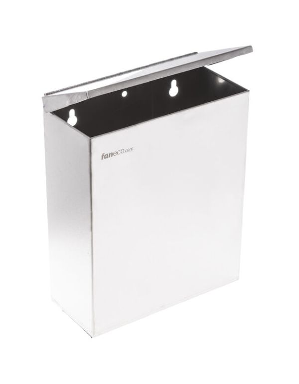 Wandmontierter Hygieneabfallbehälter 7 l, matt, Edelstahl