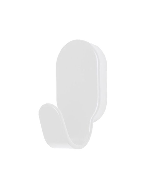 Einfacher Badezimmerhaken HIT weiß