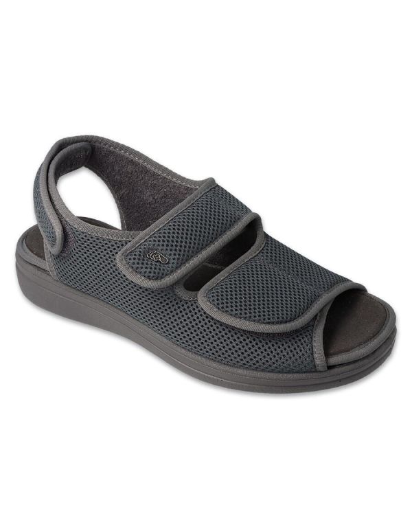 Graue orthopädische Sandalen von Dr. Orto